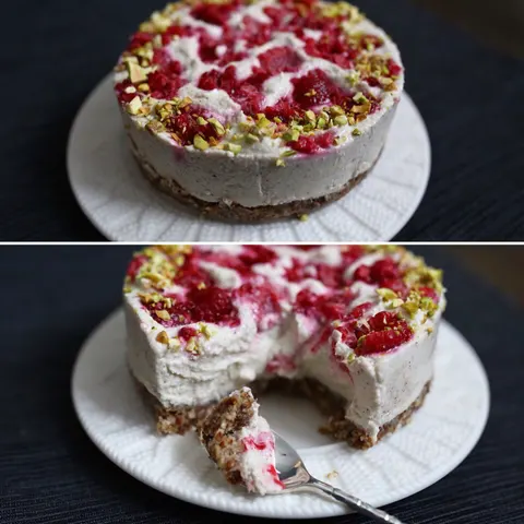 Rawcake груша-малина